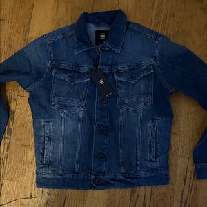 G Star raw denim high quality jacket NWT 130$